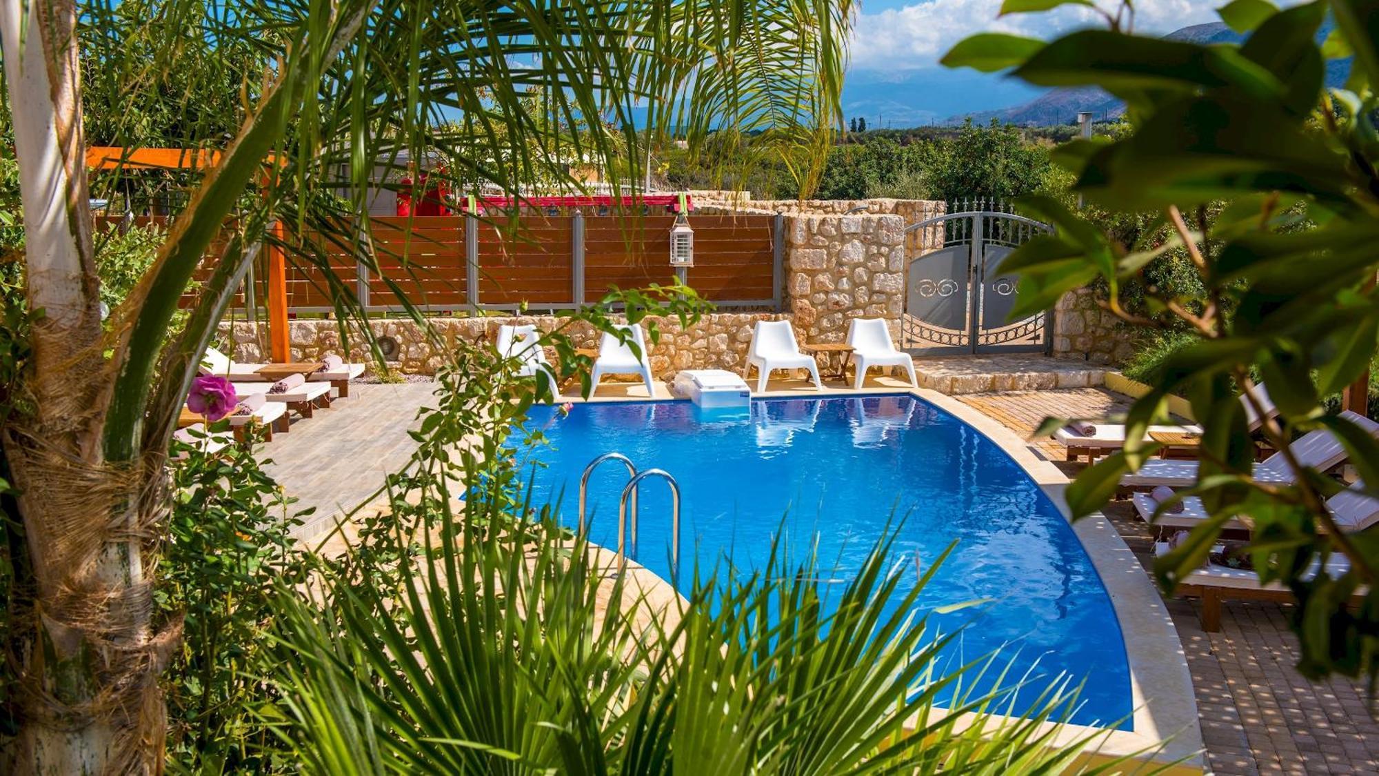 Sunshine Villa With Private Pool By Estia Limenas Chersonisou Exterior foto
